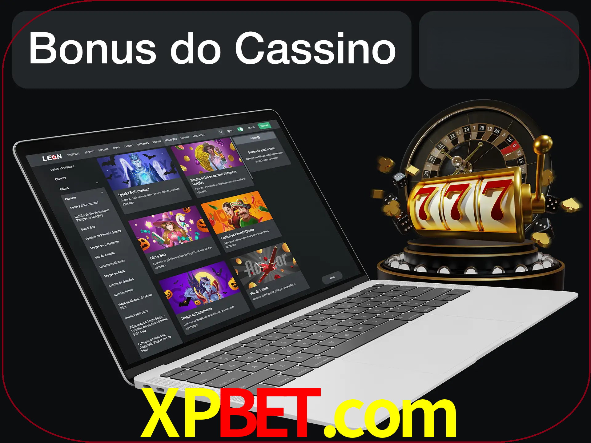 Use o bônus do cassino para começar melhor.