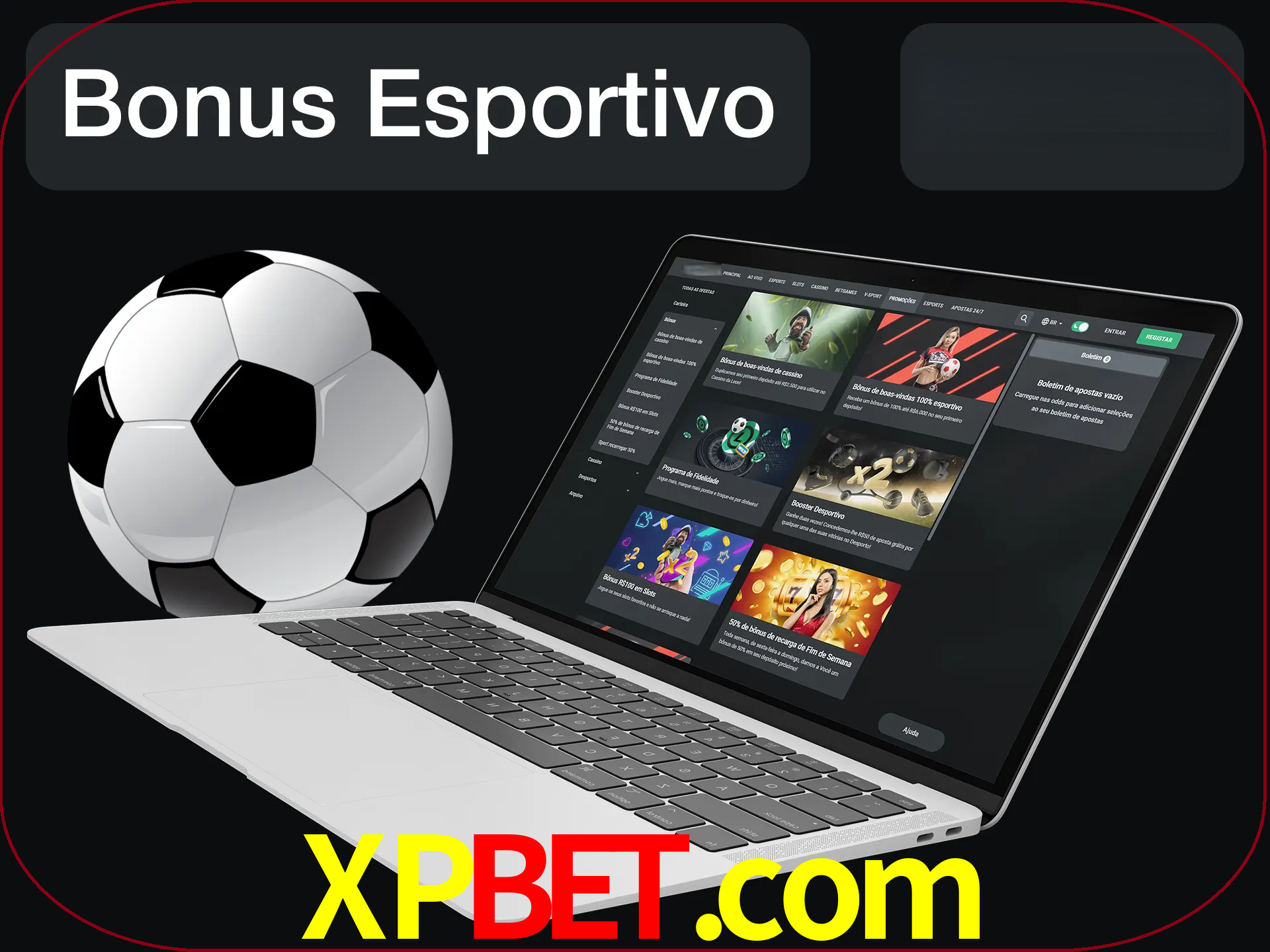 Antes de começar a apostar, use o bônus esportivo.